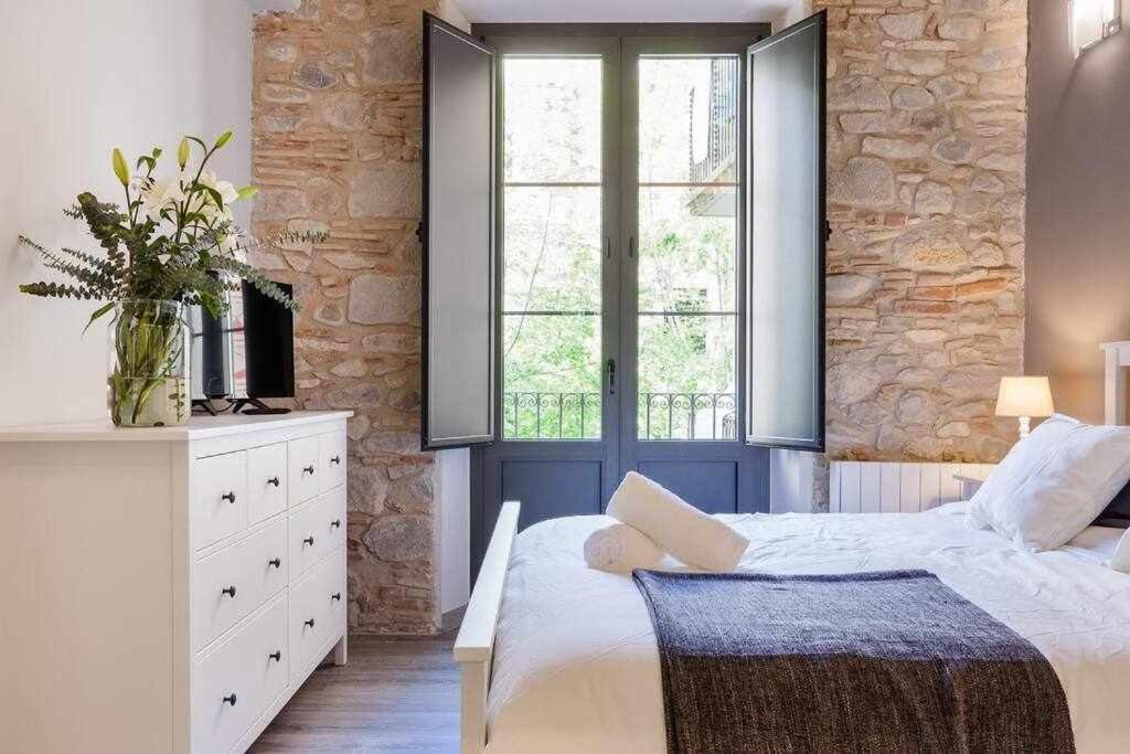 Sleep & Stay Home With Balcony Bonaventura 3 Girona Bagian luar foto
